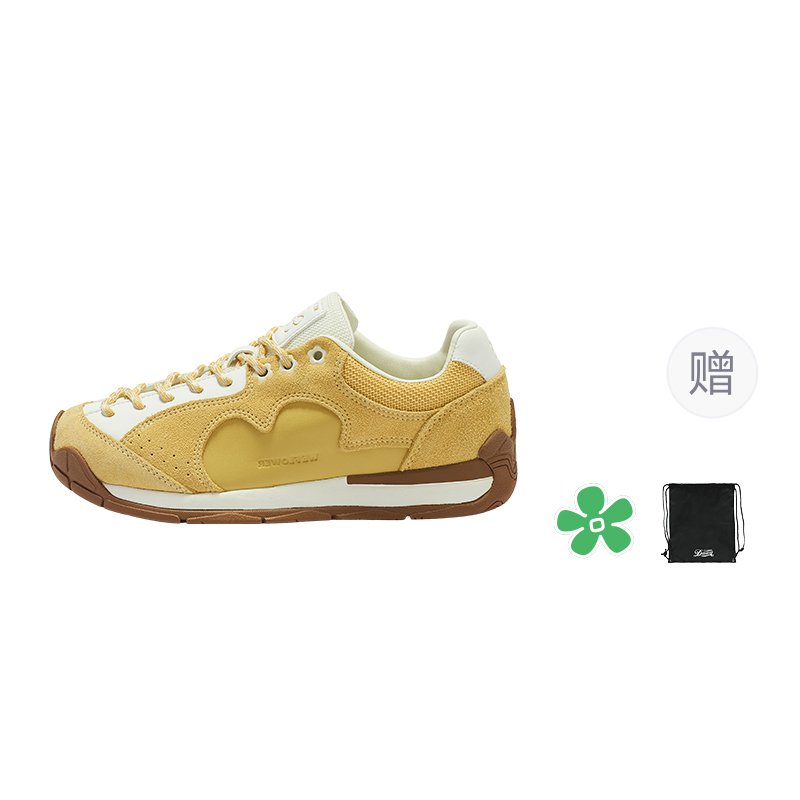 WE FLOWER Кеды унисекс низкие белые с коричневым узором волна (с подарком), цвет Wheat Wave Brown (Gift Included) 
WE FLOWER Кеды унисекс низкие белые с коричневым узором волна (с подарком), цвет Wheat Wave Brown (Gift Included)