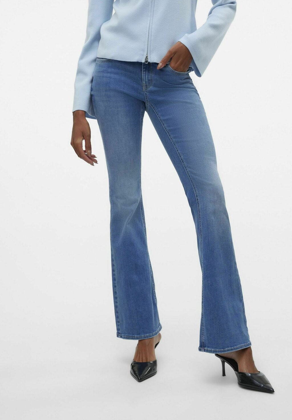 Расклешенные джинсы SIGI Vero Moda, синий деним
Расклешенные джинсы SIGI Vero Moda, синий деним