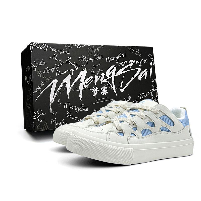 Mengsai Низкие противоскользящие износостойкие кроссовки для скейтбординга, мужские, синие
Mengsai Низкие противоскользящие износостойкие кроссовки для скейтбординга, мужские, синие