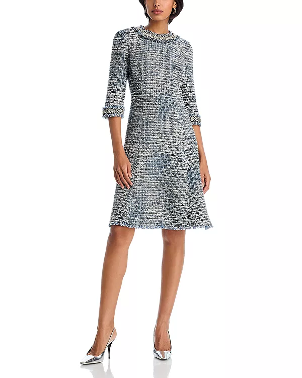 Твидовое платье с вышивкой Teri Jon By Rickie Freeman, мультиколор
Твидовое платье с вышивкой Teri Jon By Rickie Freeman, мультиколор