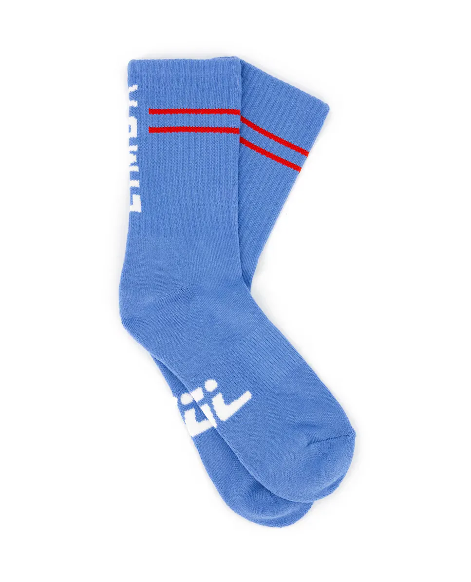 Длинные хлопковые носки синего и кораллового цветов Black Limba, синий
Длинные хлопковые носки синего и кораллового цветов Black Limba, синий