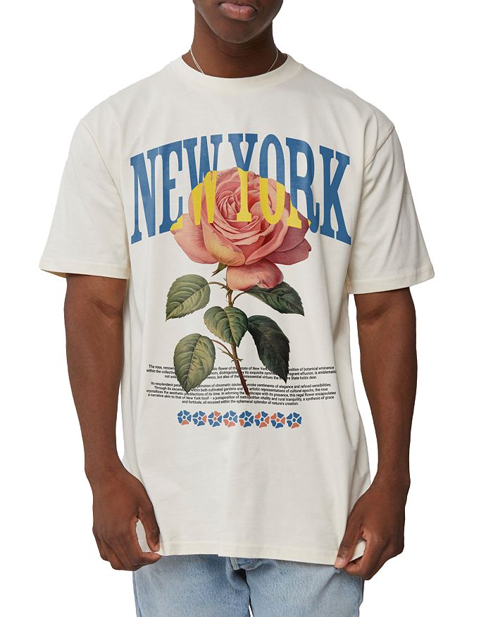 Футболка с короткими рукавами и принтом New York Rose Kid Dangerous, слоновая кость/кремовый
Футболка с короткими рукавами и принтом New York Rose Kid Dangerous, слоновая кость/кремовый