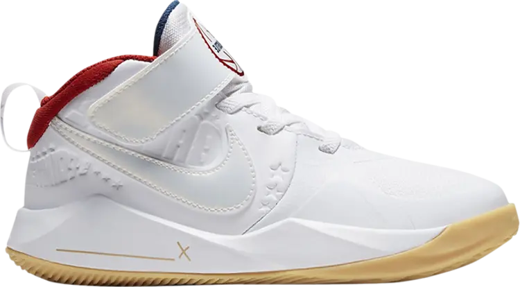 Кроссовки Nike Team Hustle D9 PS 'White Metallic Gold', белый
Кроссовки Nike Team Hustle D9 PS 'White Metallic Gold', белый