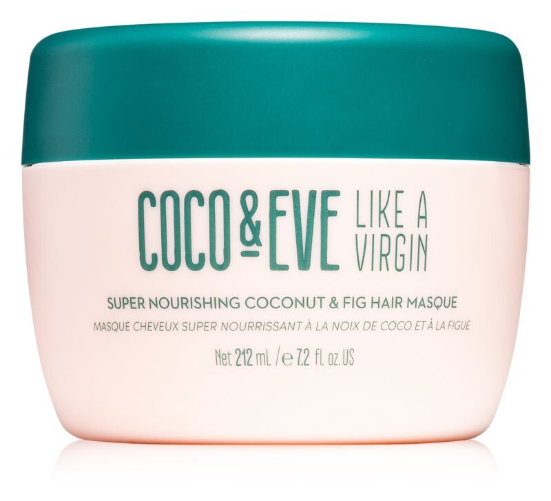Глубоко питательная маска для придания блеска и смягчения волос Coco & Eve Like A Virgin Super Nourishing Coconut & Fig Hair Masque
Глубоко питательная маска для придания блеска и смягчения волос Coco & Eve Like A Virgin Super Nourishing Coconut & Fig Hair Masque
