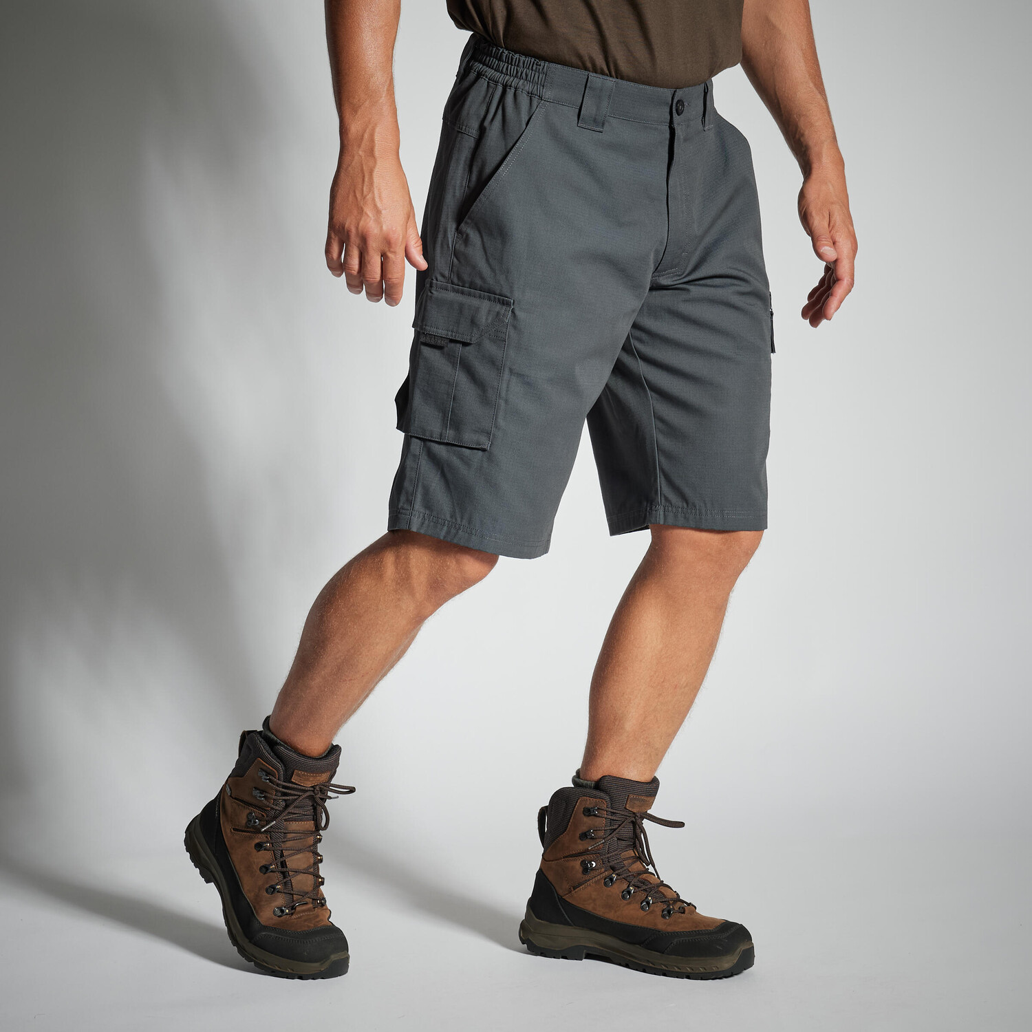 Шорты охотничьи 500 серые SOLOGNAC, углерод серый
Шорты охотничьи 500 серые SOLOGNAC, углерод серый