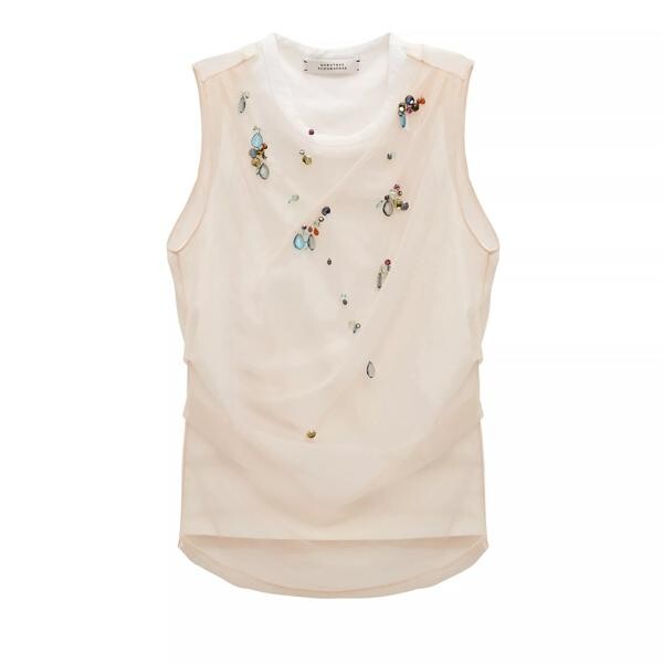 Футболка sparkling touch top 136 eggshell Dorothee Schumacher, бежевый
Футболка sparkling touch top 136 eggshell Dorothee Schumacher, бежевый