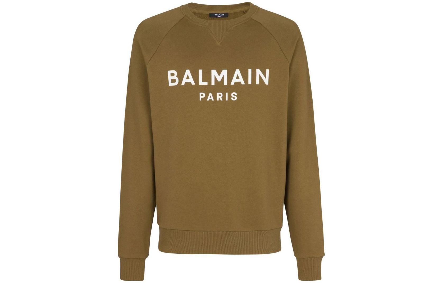Свитшот с принтом Paris Logo BALMAIN, коричневый
Свитшот с принтом Paris Logo BALMAIN, коричневый