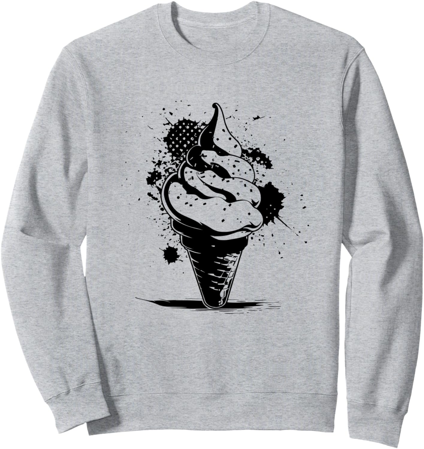 Толстовка с рисунком рожка мороженого и джелато Ice Cream Lovers T-Shirts And Gifts, серый
Толстовка с рисунком рожка мороженого и джелато Ice Cream Lovers T-Shirts And Gifts, серый