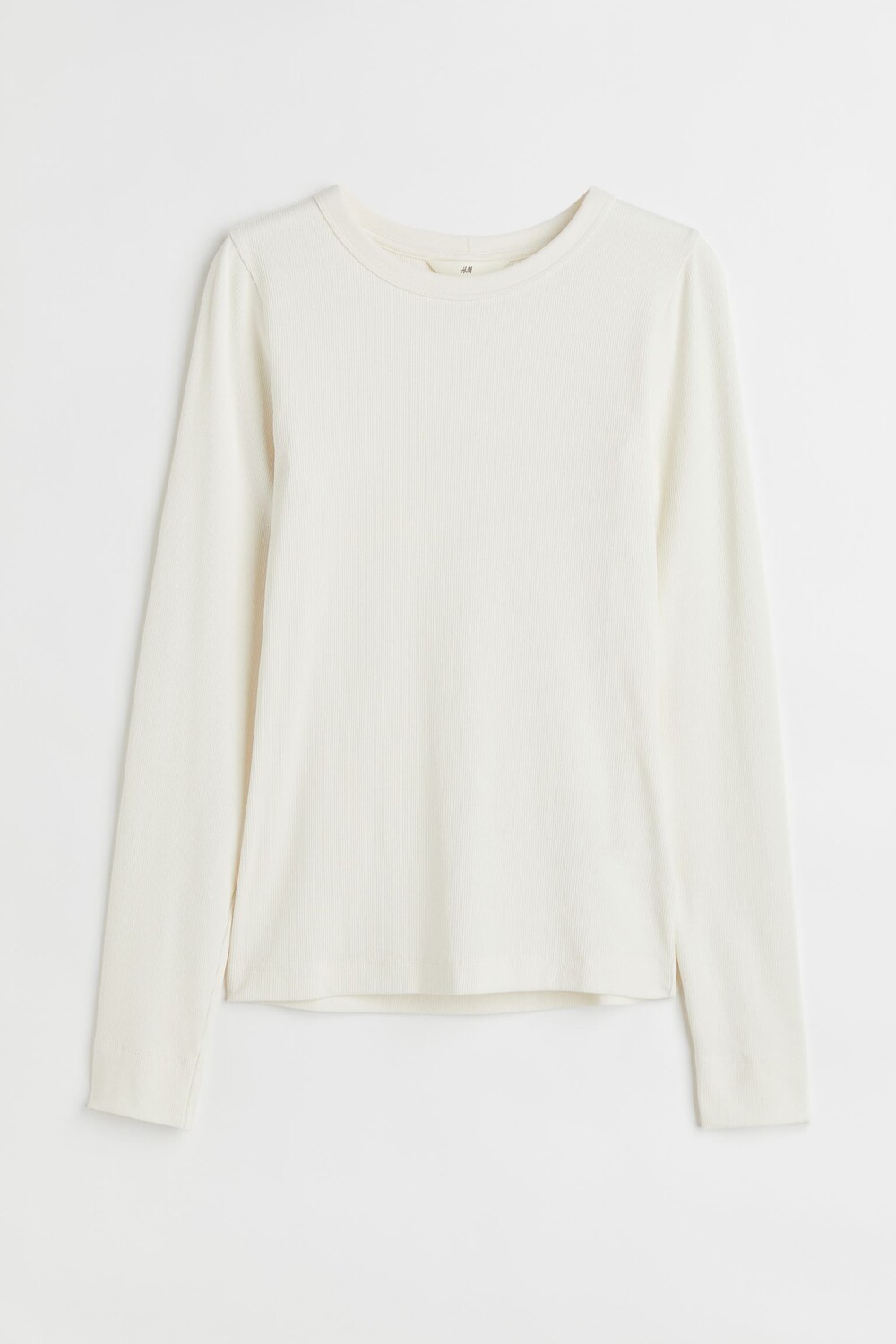 Лонгслив H&M Ribbed Modal-blend, белый
Лонгслив H&M Ribbed Modal-blend, белый