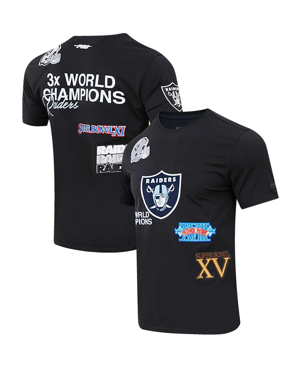 Мужская черная футболка чемпионата las vegas raiders championship Pro Standard, черный
Мужская черная футболка чемпионата las vegas raiders championship Pro Standard, черный