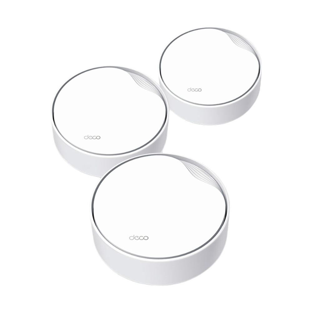 Wi-Fi роутер TP-Link Deco X50-PoE AX3000, 3 шт, белый
Wi-Fi роутер TP-Link Deco X50-PoE AX3000, 3 шт, белый