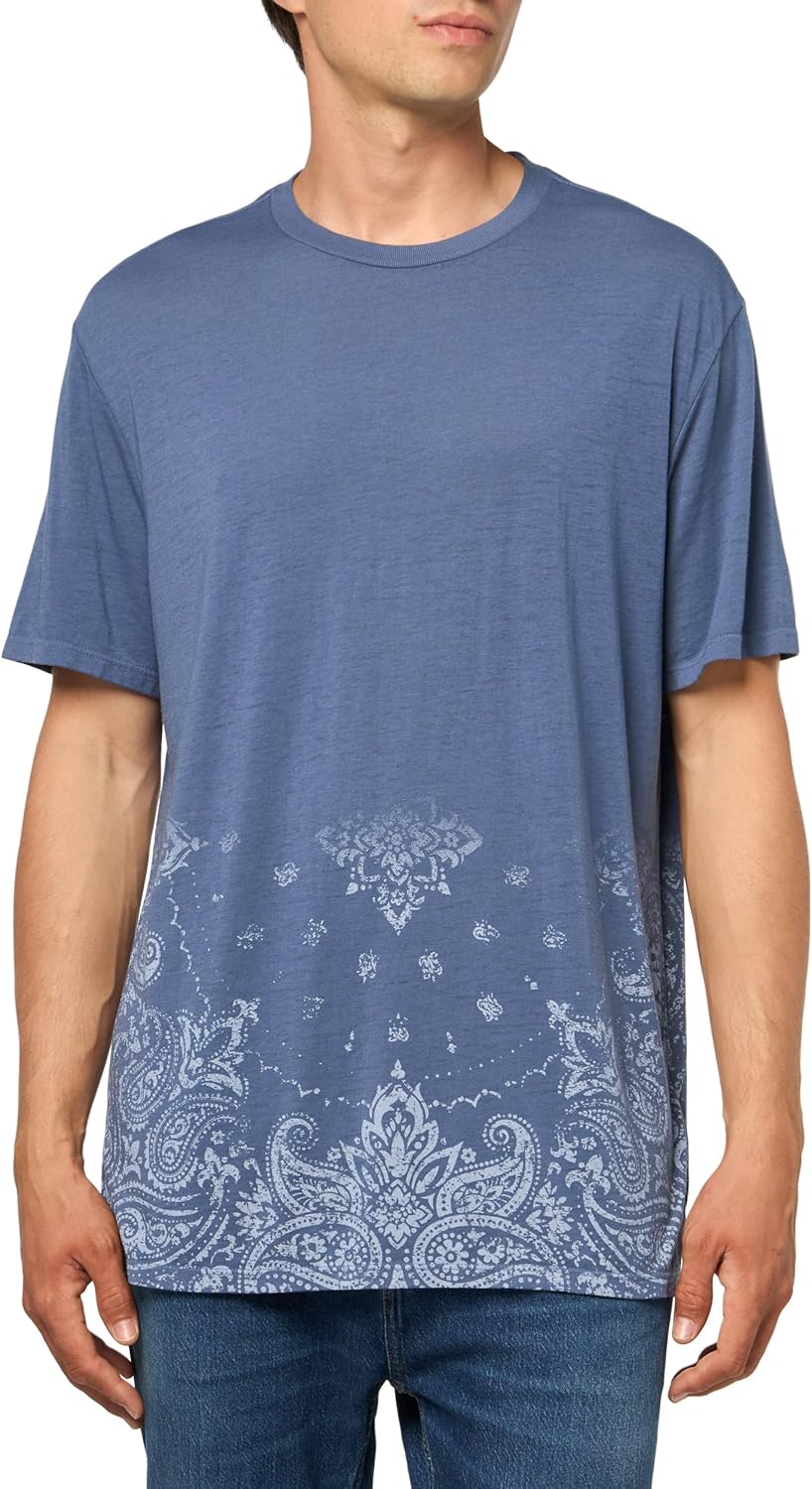 Мужская футболка GUESS с коротким рукавом и принтом пейсли Burnout, Endless Blue Multi, Синий, Мужская футболка GUESS с коротким рукавом и принтом пейсли Burnout, Endless Blue Multi
Мужская футболка GUESS с коротким рукавом и принтом пейсли Burnout, Endless Blue Multi, Синий, Мужская футболка GUESS с коротким рукавом и принтом пейсли Burnout, Endless Blue Multi