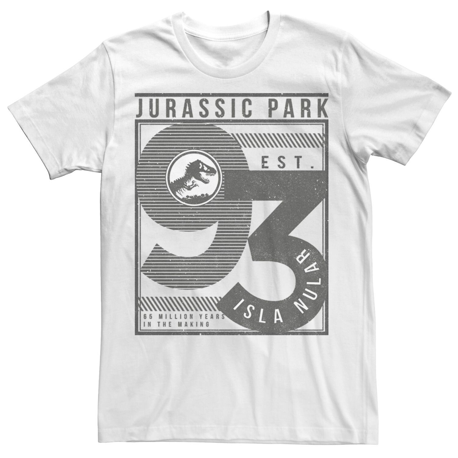Мужской Парк Юрского периода Est. Футболка с плакатом 93 Isla Nublar Licensed Character
Мужской Парк Юрского периода Est. Футболка с плакатом 93 Isla Nublar Licensed Character