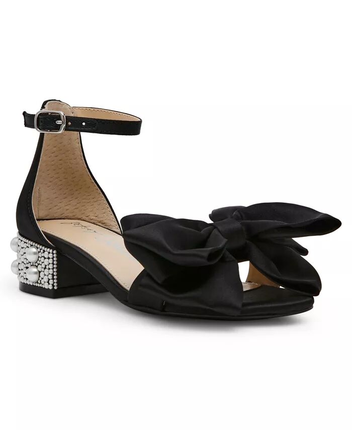 Сандалии в стиле Лулу для маленьких и больших девочек с жемчужным каблуком Betsey Johnson, черный
Сандалии в стиле Лулу для маленьких и больших девочек с жемчужным каблуком Betsey Johnson, черный