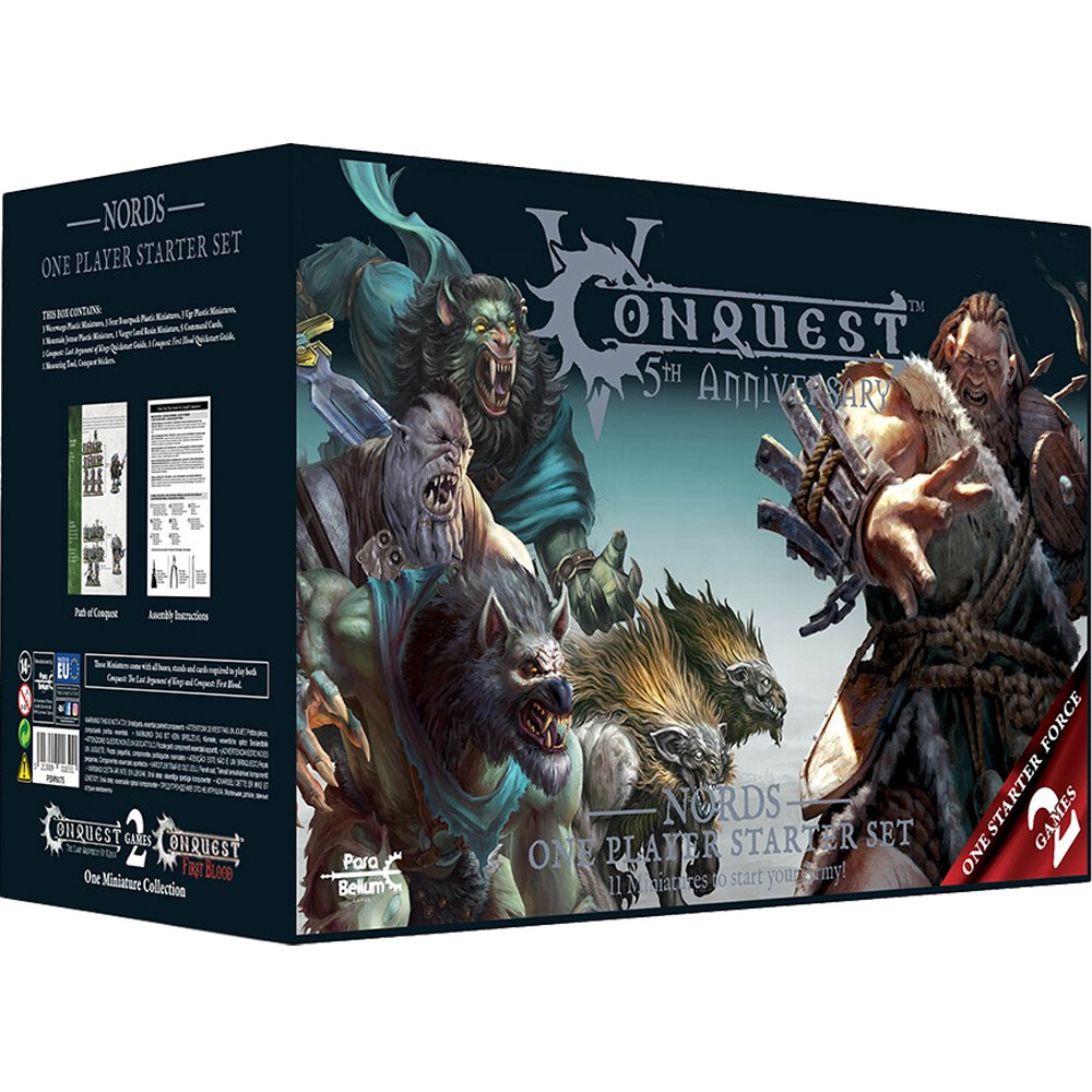 Миниатюра Para Bellum Wargames Conquest: Nords - 5th Anniversary Supercharged Starter Set
Миниатюра Para Bellum Wargames Conquest: Nords - 5th Anniversary Supercharged Starter Set