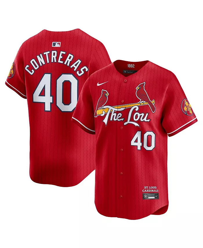 Мужская майка Willson Contreras Red St. Louis Cardinals City Connect Limited Nike
Мужская майка Willson Contreras Red St. Louis Cardinals City Connect Limited Nike