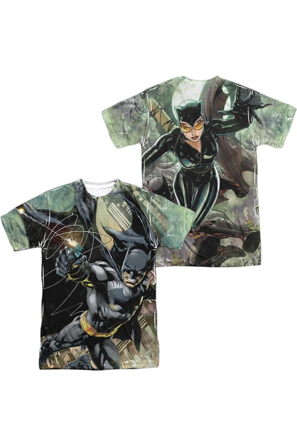 Футболка с коротким рукавом и принтом Batman Catch (спереди/сзади) для взрослых из полиэстера Gildan, белый
Футболка с коротким рукавом и принтом Batman Catch (спереди/сзади) для взрослых из полиэстера Gildan, белый
