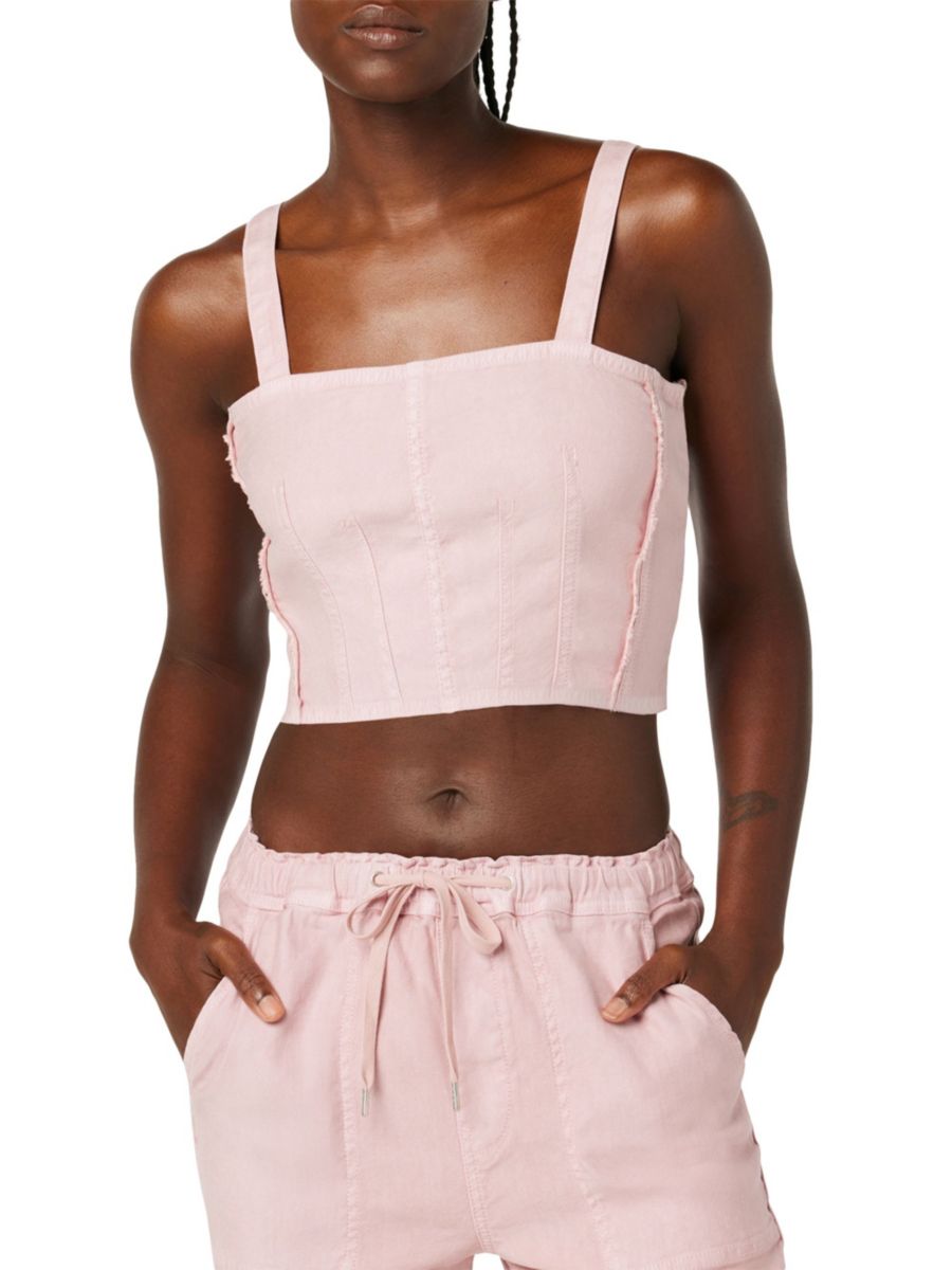 Корсетный топ из льняной смеси Hudson Jeans, цвет Zephyr
Корсетный топ из льняной смеси Hudson Jeans, цвет Zephyr