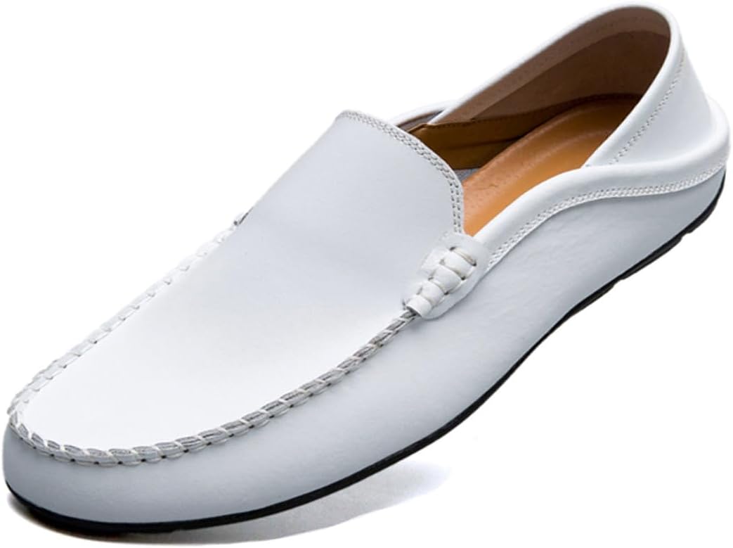 Мужские легкие повседневные туфли из натуральной кожи без шнурков, мягкие и прогулок, лоферы Penny Flats Welrung, белый
Мужские легкие повседневные туфли из натуральной кожи без шнурков, мягкие и прогулок, лоферы Penny Flats Welrung, белый
