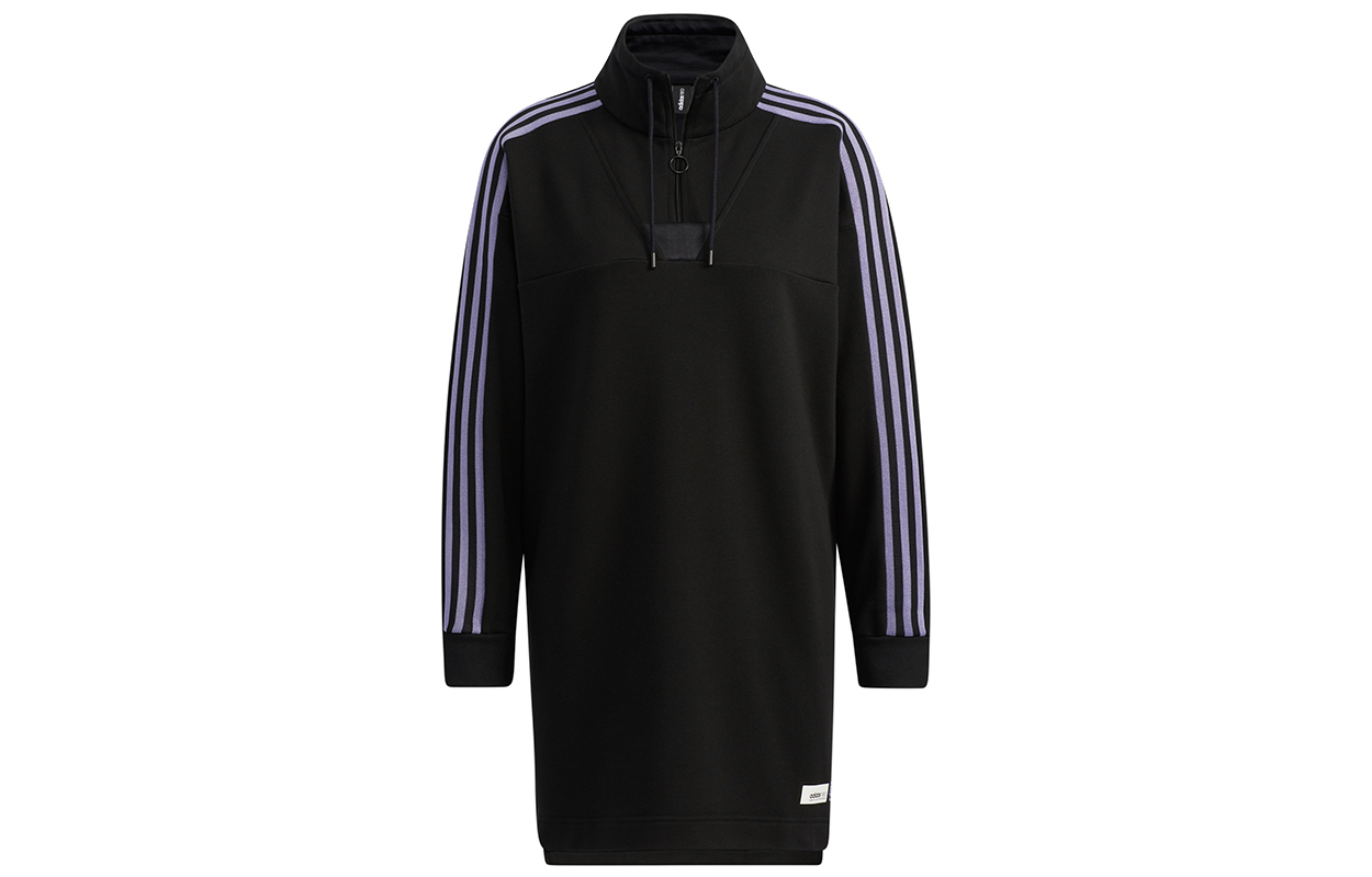 Женское черное платье с длинными рукавами Adidas Neo
Женское черное платье с длинными рукавами Adidas Neo