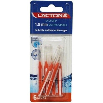 Межзубные щетки Lactona Easygrip, 1,9 мм, ультра маленькие — зубная щетка, 6 шт.
Межзубные щетки Lactona Easygrip, 1,9 мм, ультра маленькие — зубная щетка, 6 шт.