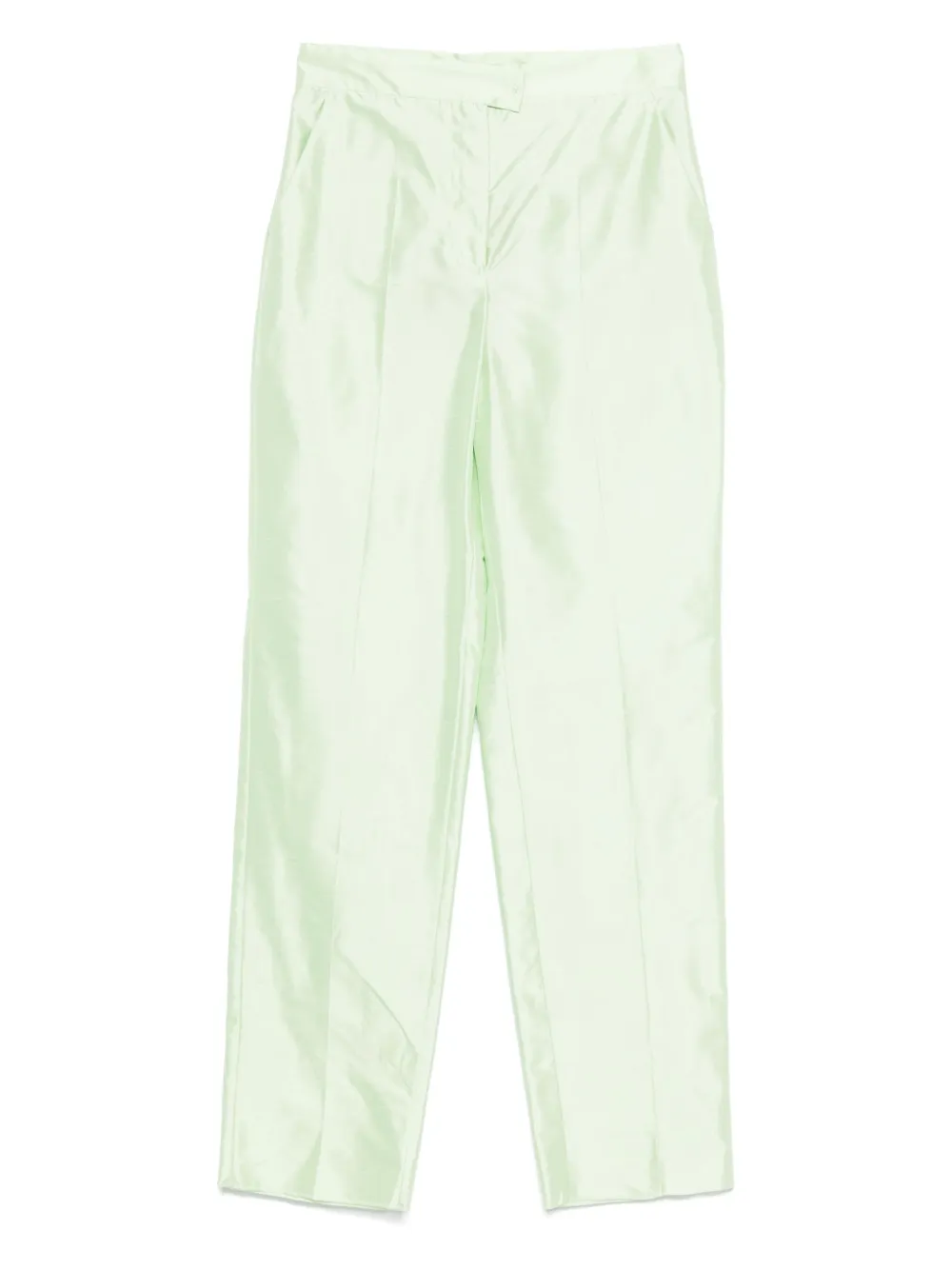 Шелковые брюки с завышенной талией MAX MARA, зеленый
Шелковые брюки с завышенной талией MAX MARA, зеленый