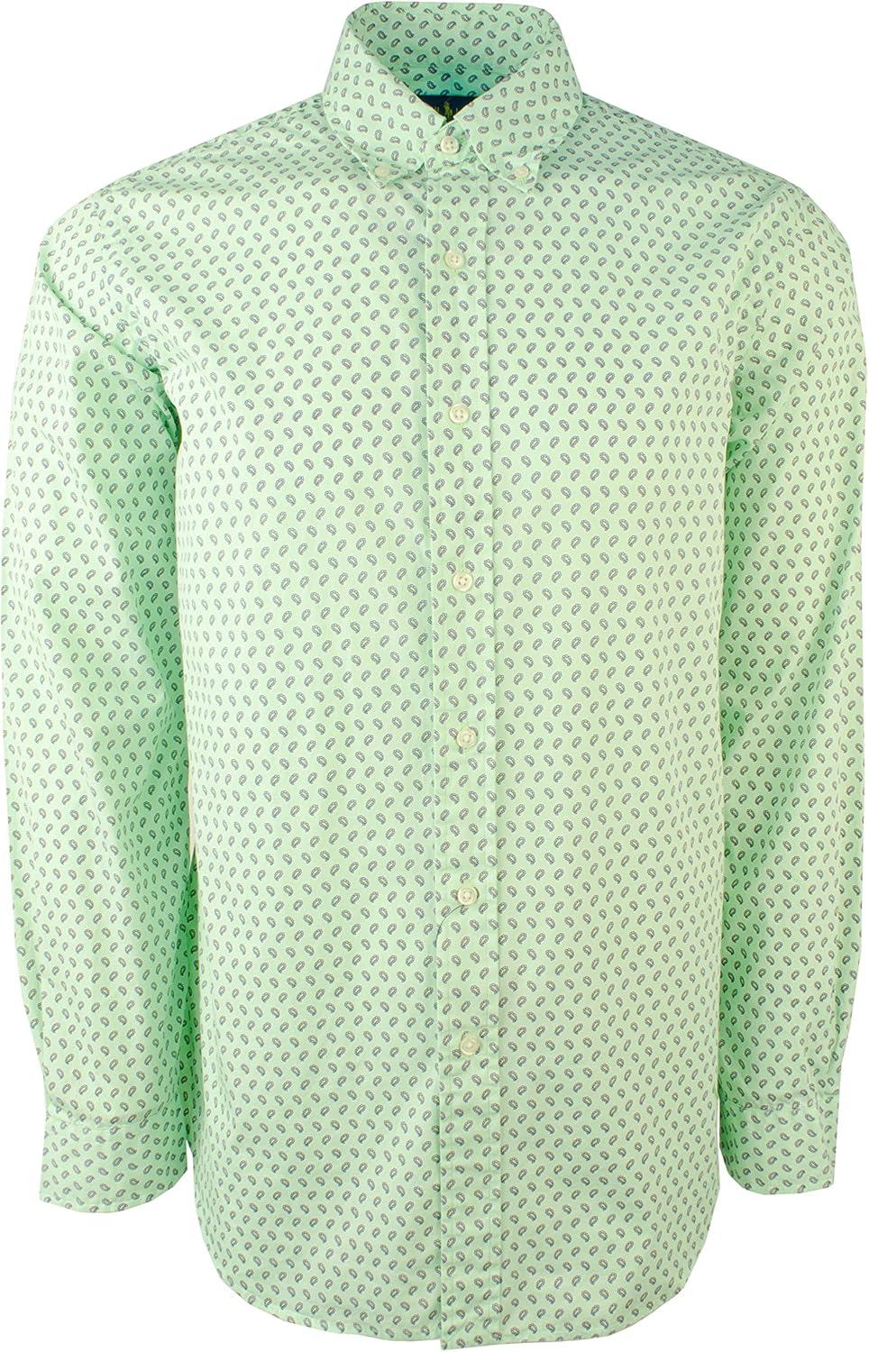 POLO RALPH LAUREN Мужская рубашка с длинным рукавом и принтом пейсли, Green
POLO RALPH LAUREN Мужская рубашка с длинным рукавом и принтом пейсли, Green