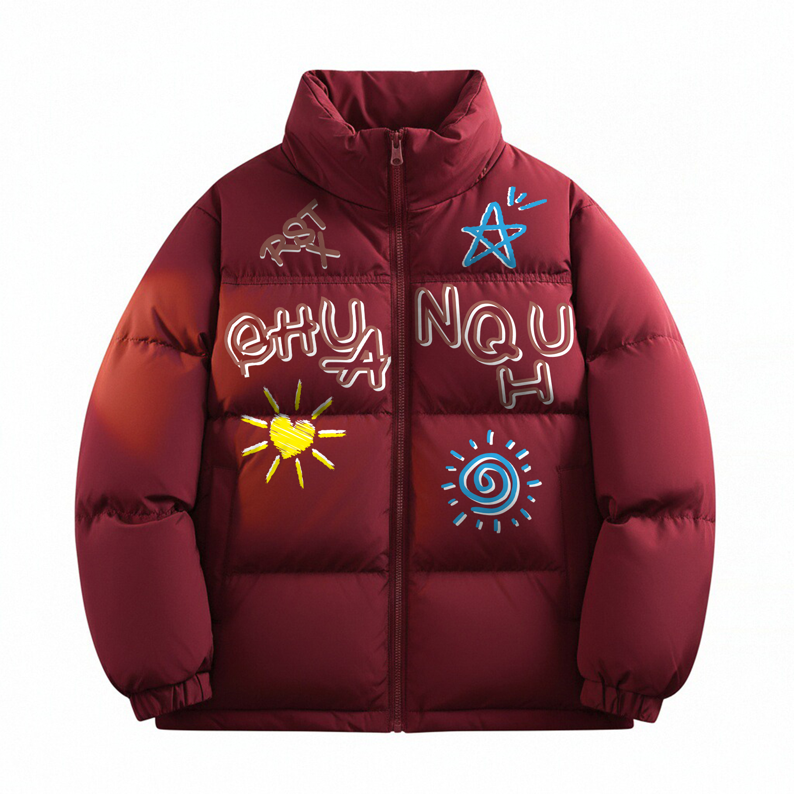 Пуховик Unisex с воротником стойкой утепленный HUANQIU, burgundy
Пуховик Unisex с воротником стойкой утепленный HUANQIU, burgundy