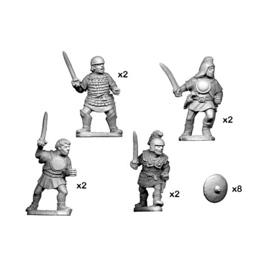 Лузитанские воины с мечами, Historical Miniatures - Ancient - Spanish (28mm) (Crusader Miniatures)
Лузитанские воины с мечами, Historical Miniatures - Ancient - Spanish (28mm) (Crusader Miniatures)