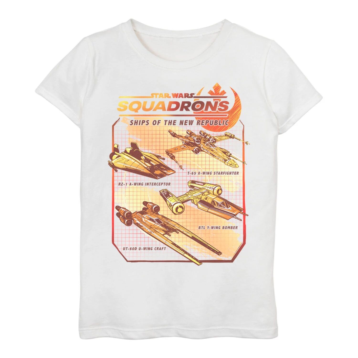 Футболка для девочек 3–16 лет «Звездные войны: эскадрильи кораблей Новой Республики» Licensed Character
Футболка для девочек 3–16 лет «Звездные войны: эскадрильи кораблей Новой Республики» Licensed Character