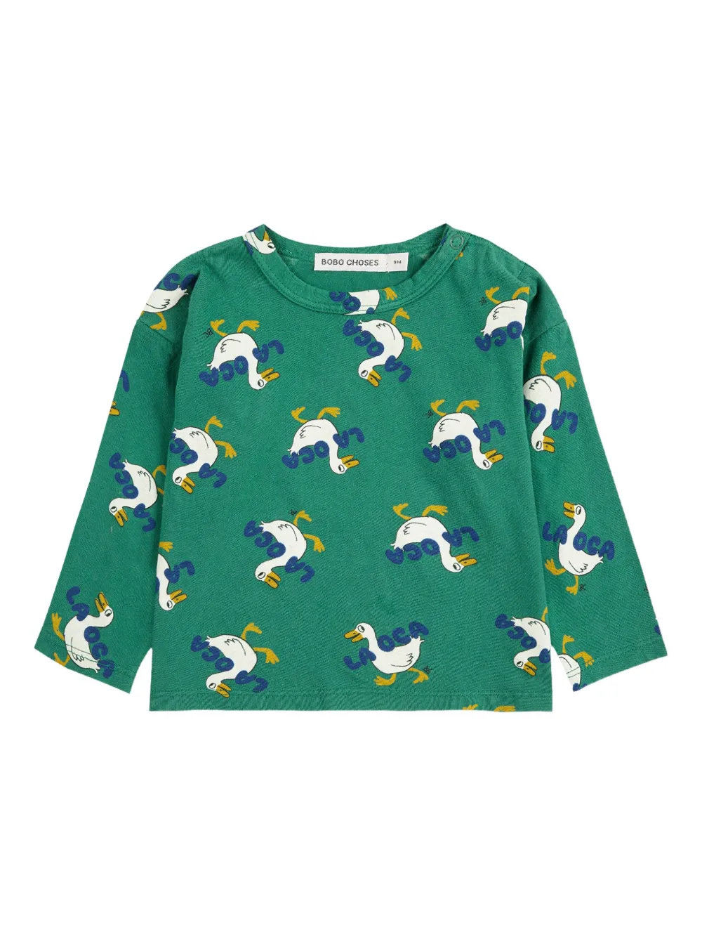 Лонгслив с принтом утки BOBO CHOSES, зеленый
Лонгслив с принтом утки BOBO CHOSES, зеленый
