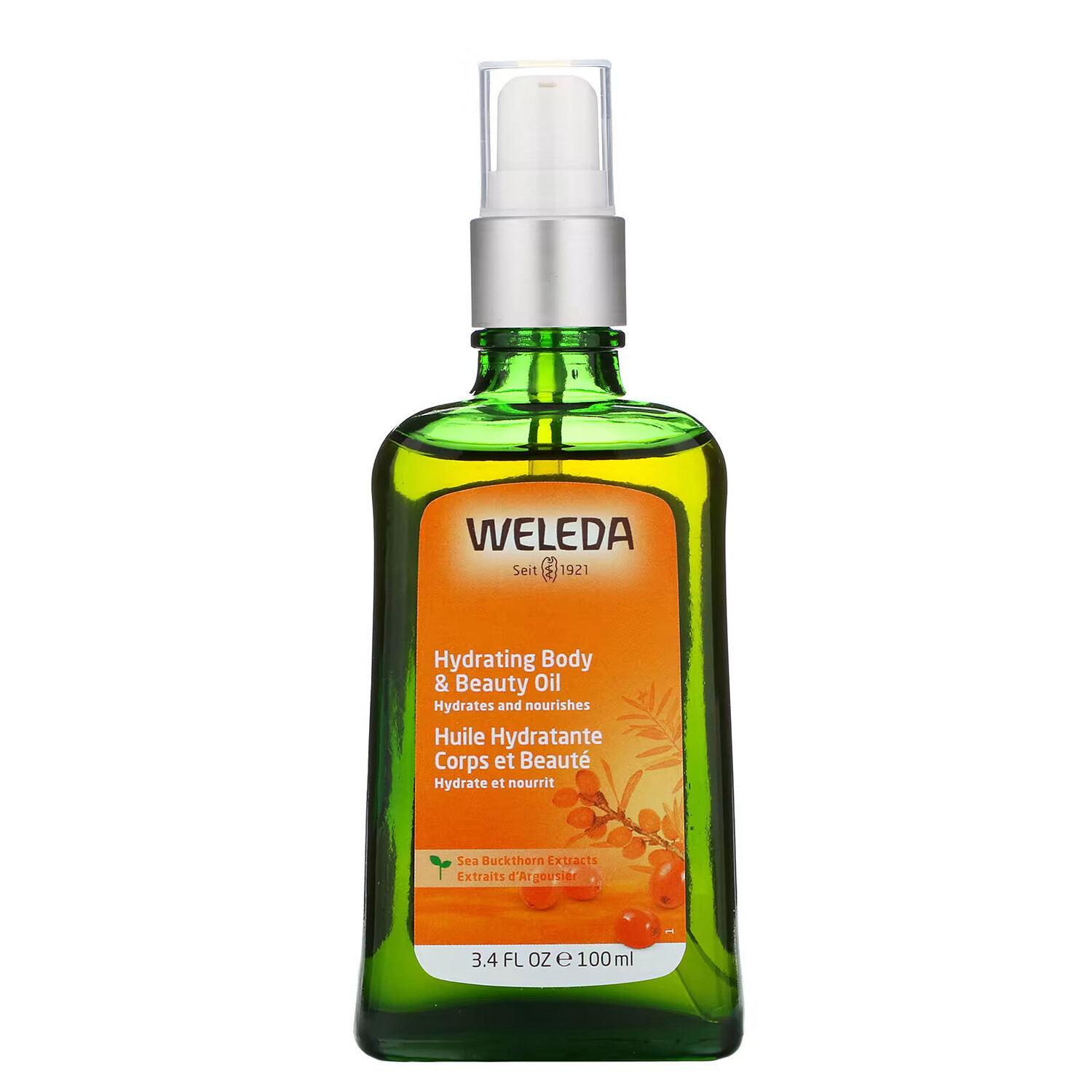 Weleda, Увлажняющее масло для тела и красоты, экстракт облепихи, 100 мл (3,4 жидк. Унции)
Weleda, Увлажняющее масло для тела и красоты, экстракт облепихи, 100 мл (3,4 жидк. Унции)