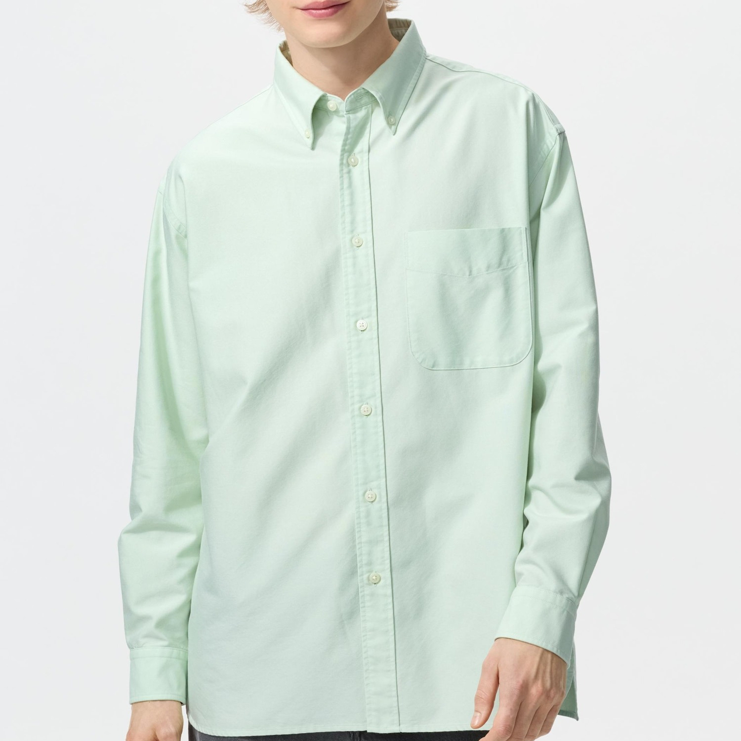 Рубашка Uniqlo Oxford Oversize, зеленый
Рубашка Uniqlo Oxford Oversize, зеленый