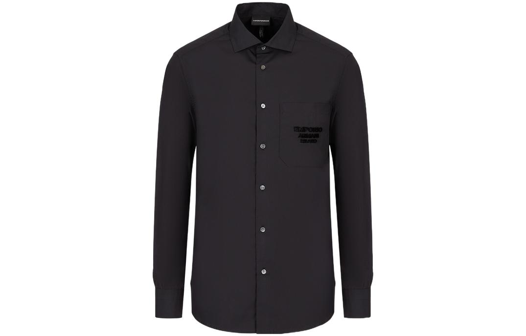 EMPORIO ARMANI Мужская черная рубашка
EMPORIO ARMANI Мужская черная рубашка