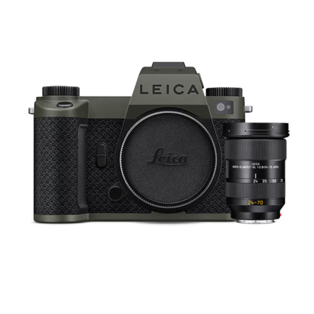 Цифровой фотоаппарат Leica SL3 Reporter с объективом Leica Vario-Elmarit-SL 24-70mm f/2.8 ASPH, оливковый
Цифровой фотоаппарат Leica SL3 Reporter с объективом Leica Vario-Elmarit-SL 24-70mm f/2.8 ASPH, оливковый
