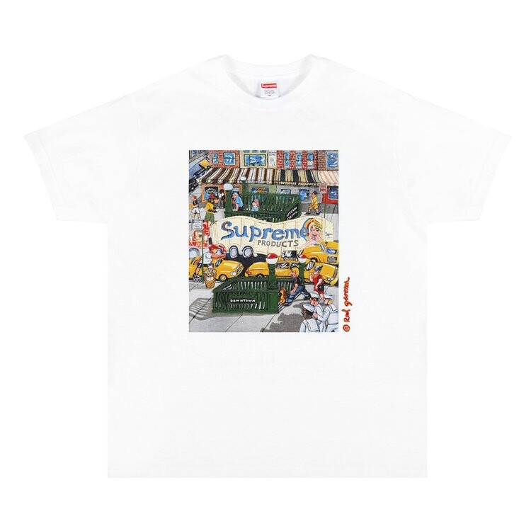 Футболка Supreme Manhattan Tee 'White', белый
Футболка Supreme Manhattan Tee 'White', белый