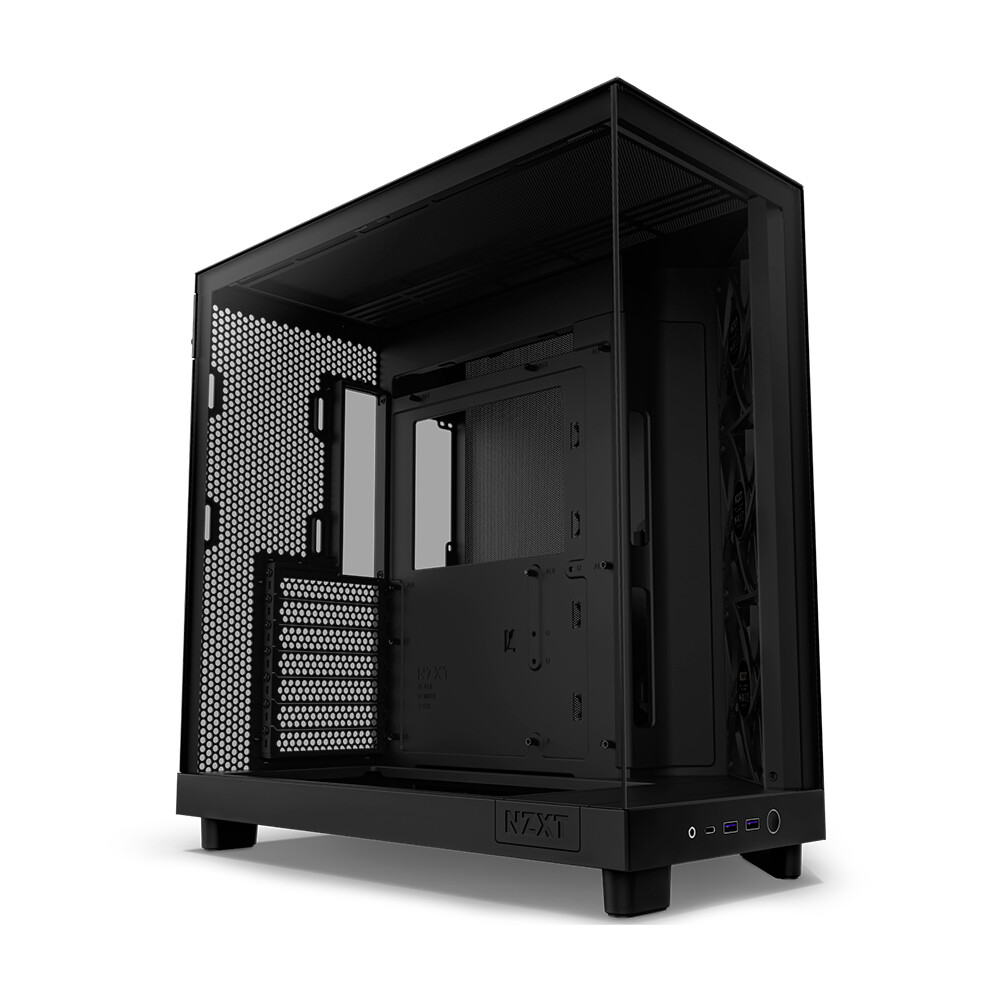 Корпус NZXT H6 Flow, Mid Tower, черный
Корпус NZXT H6 Flow, Mid Tower, черный