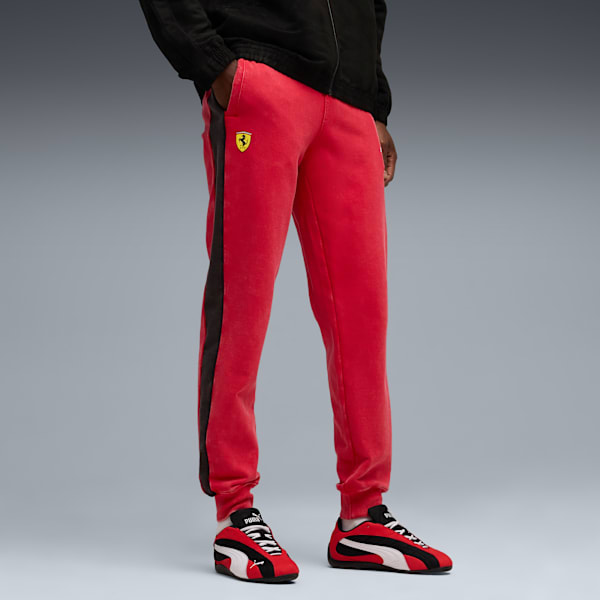 Мужские спортивные штаны для автоспорта Scuderia Ferrari T7 Puma, красный
Мужские спортивные штаны для автоспорта Scuderia Ferrari T7 Puma, красный