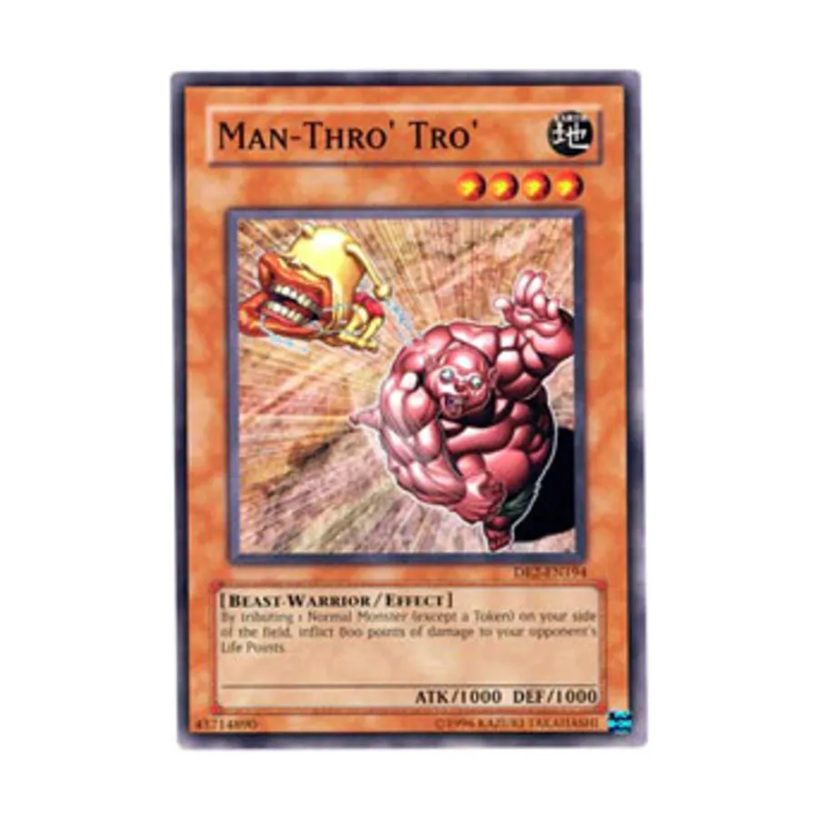 CCG Человек-Тро 'Тро' (Общий), Yu-Gi-Oh - Dark Revelation 2 - Singles
CCG Человек-Тро 'Тро' (Общий), Yu-Gi-Oh - Dark Revelation 2 - Singles