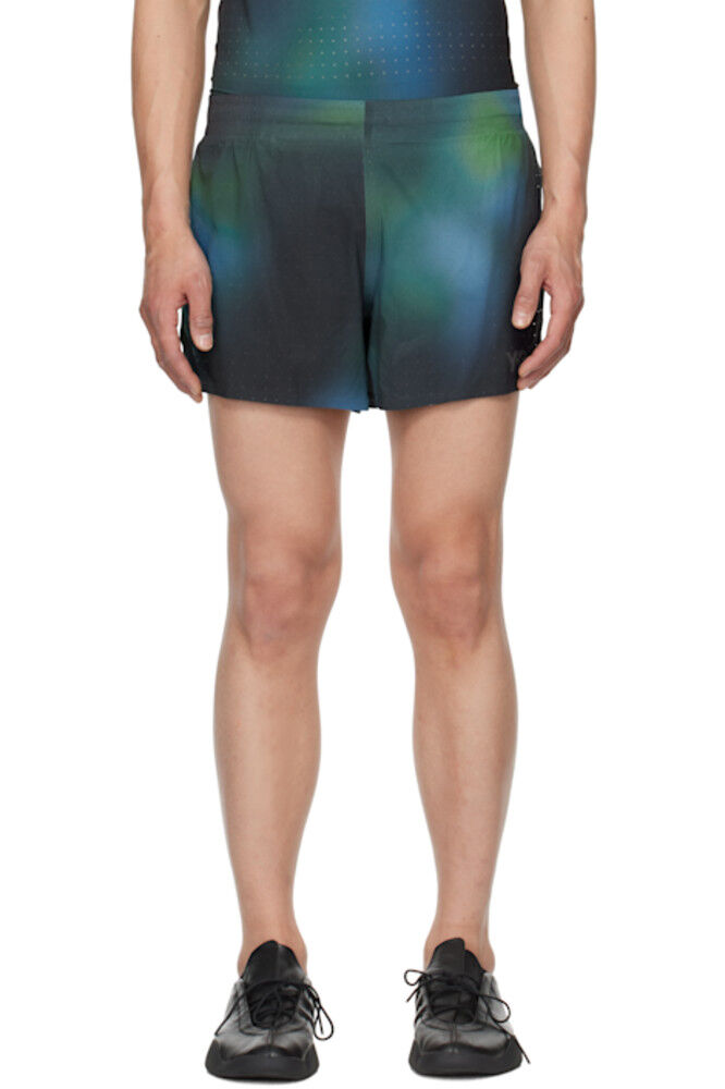 Шорты для бега с зеленым принтом Y-3
Шорты для бега с зеленым принтом Y-3