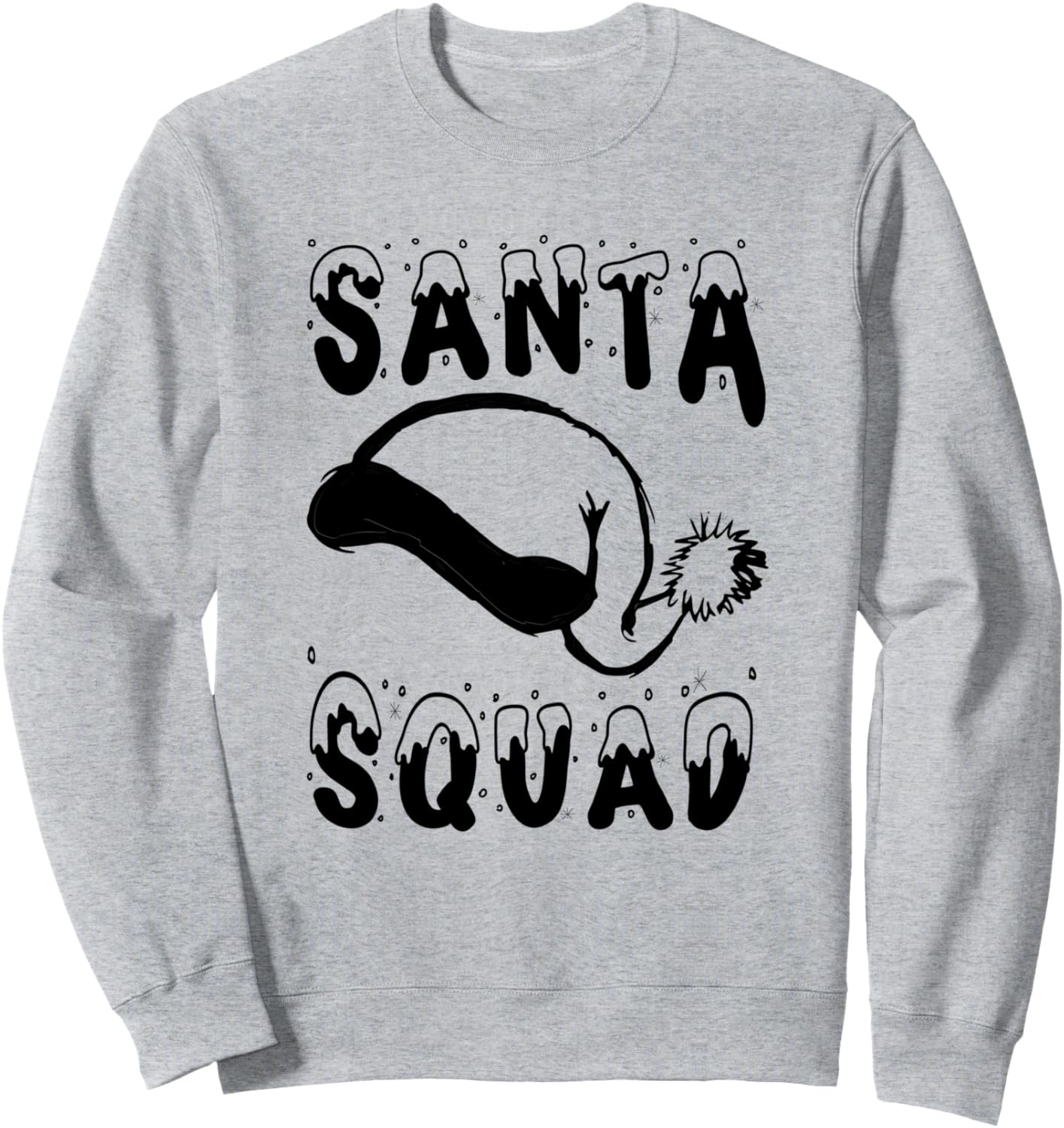 Забавная рождественская толстовка «Отряд Санты» Santa Squad, серый
Забавная рождественская толстовка «Отряд Санты» Santa Squad, серый