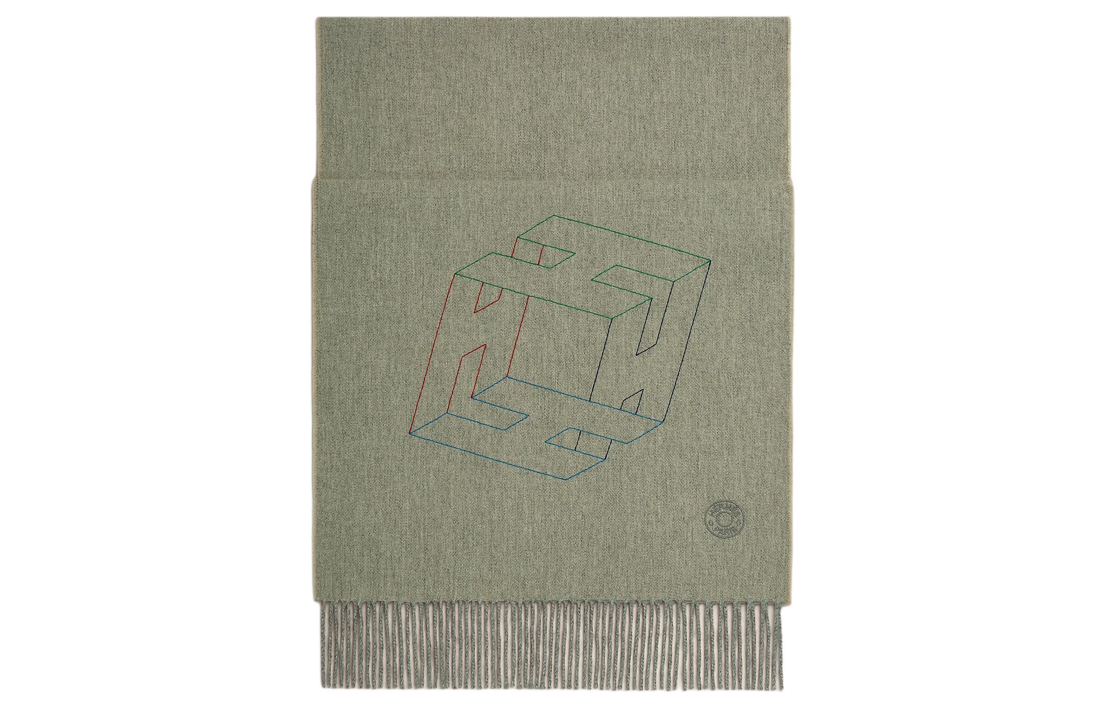 Шарф вязаный унисекс зеленый HERMES
Шарф вязаный унисекс зеленый HERMES