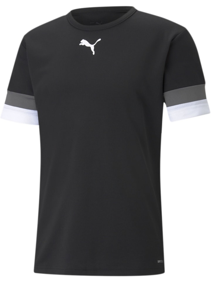 Спортивная футболка TeamRISE Jersey черного цвета Puma
Спортивная футболка TeamRISE Jersey черного цвета Puma