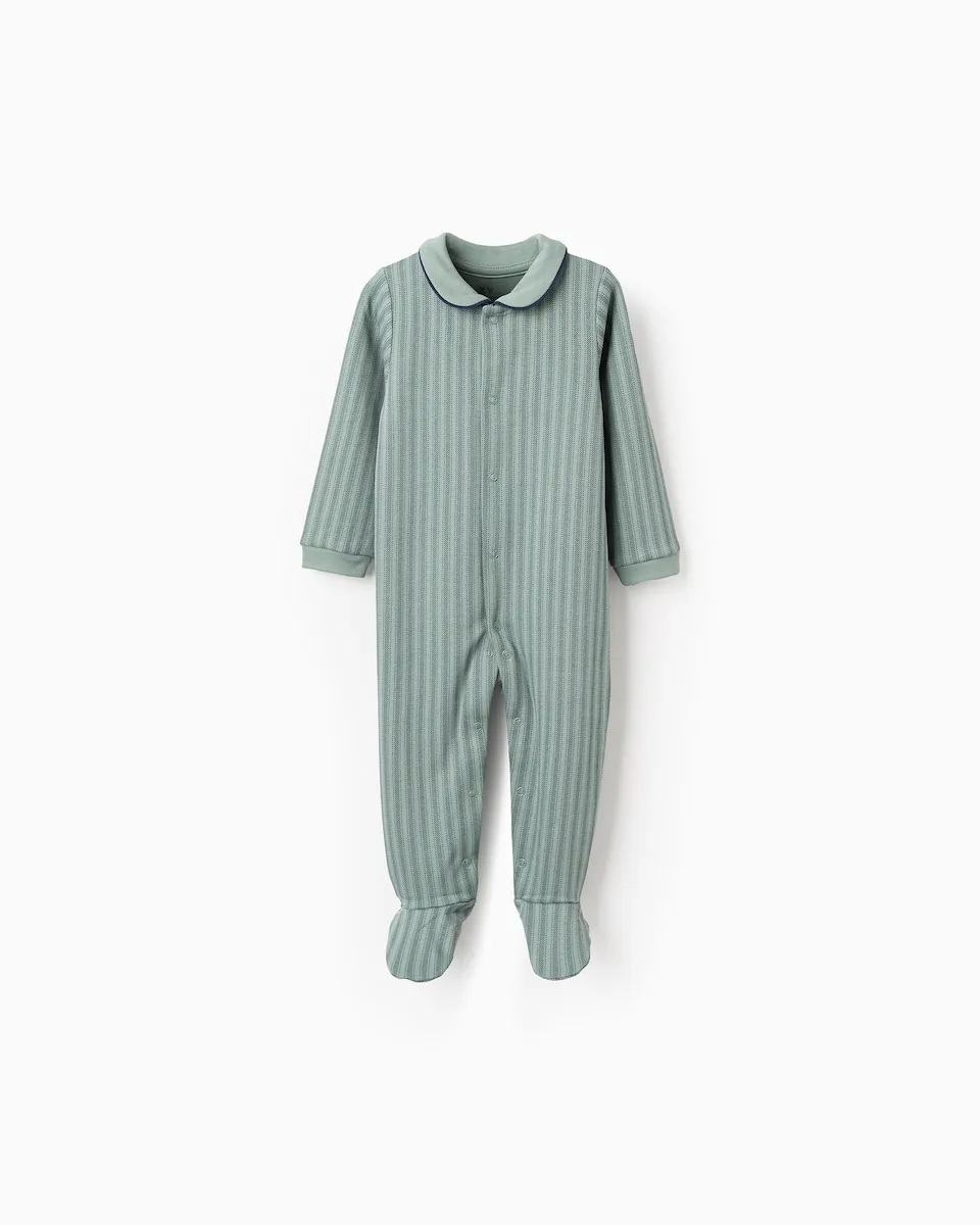 Детская пижама 100% хлопок в полоску Zippy, зеленый
Детская пижама 100% хлопок в полоску Zippy, зеленый