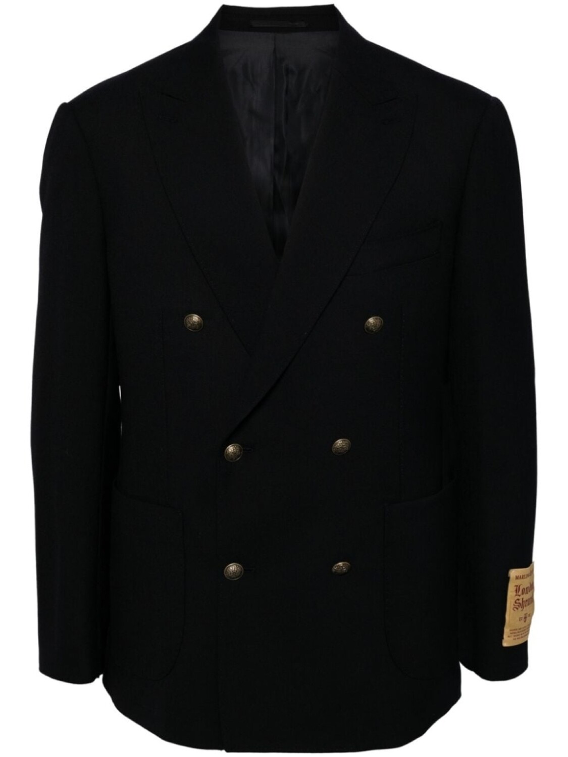 Man On The Boon. двубортный пиджак, синий
Man On The Boon. двубортный пиджак, синий