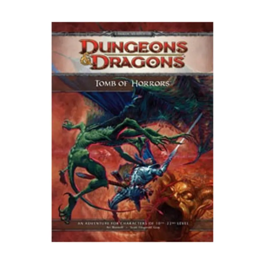 Tomb of Horrors, Dungeons & Dragons (4th Edition) - Modules & Adventures, твердый переплет
Tomb of Horrors, Dungeons & Dragons (4th Edition) - Modules & Adventures, твердый переплет