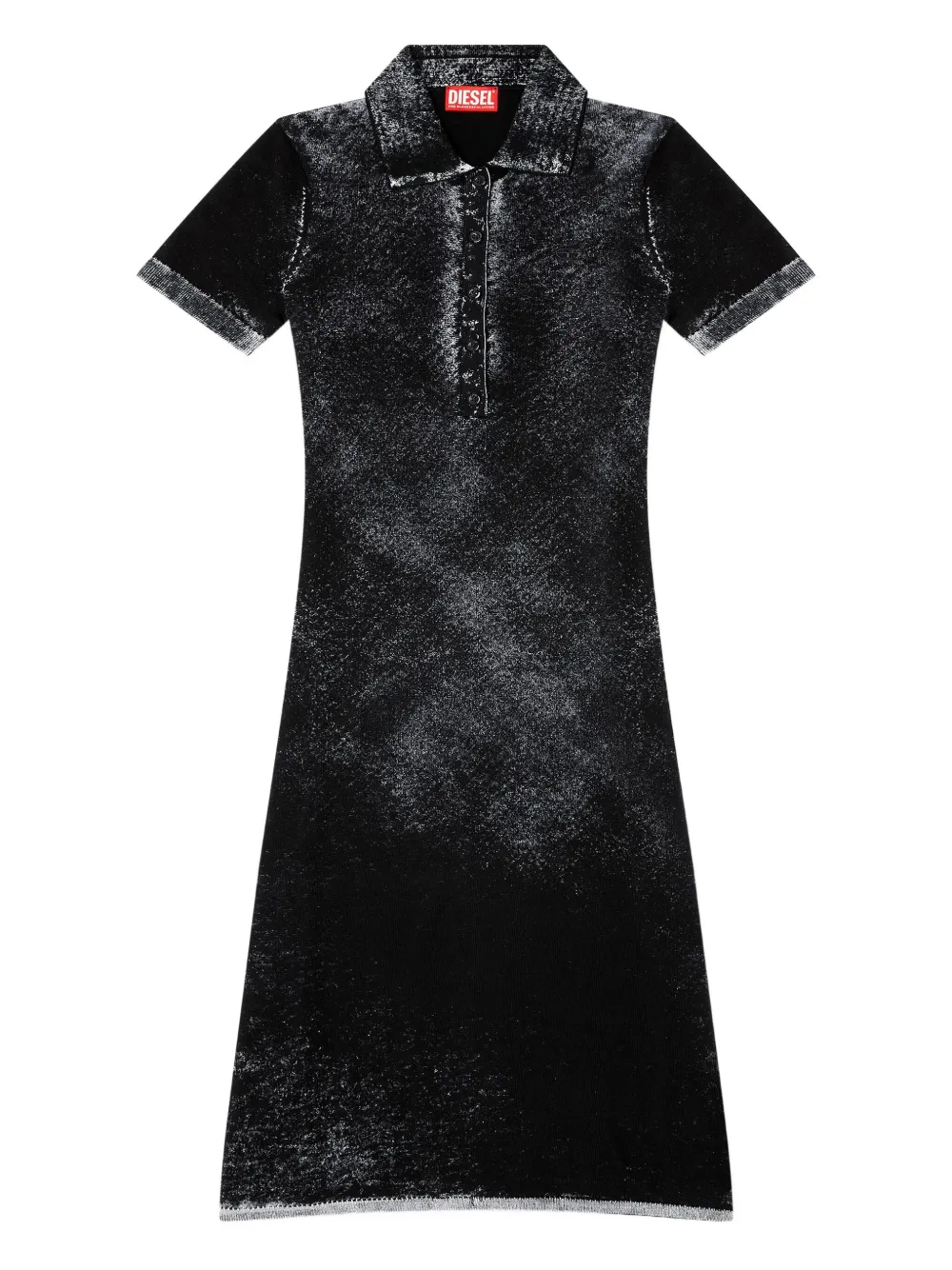Поло-платье с вышивкой M-LOURENS Diesel, черный
Поло-платье с вышивкой M-LOURENS Diesel, черный