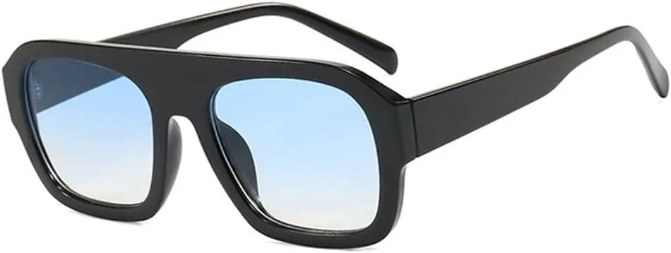 Модные квадратные женские солнцезащитные очки UV400 в стиле ретро с градиентом конфетных цветов, мужские солнцезащитные очки в стиле панк SKFGNX, Black Blue Gradient
Модные квадратные женские солнцезащитные очки UV400 в стиле ретро с градиентом конфетных цветов, мужские солнцезащитные очки в стиле панк SKFGNX, Black Blue Gradient