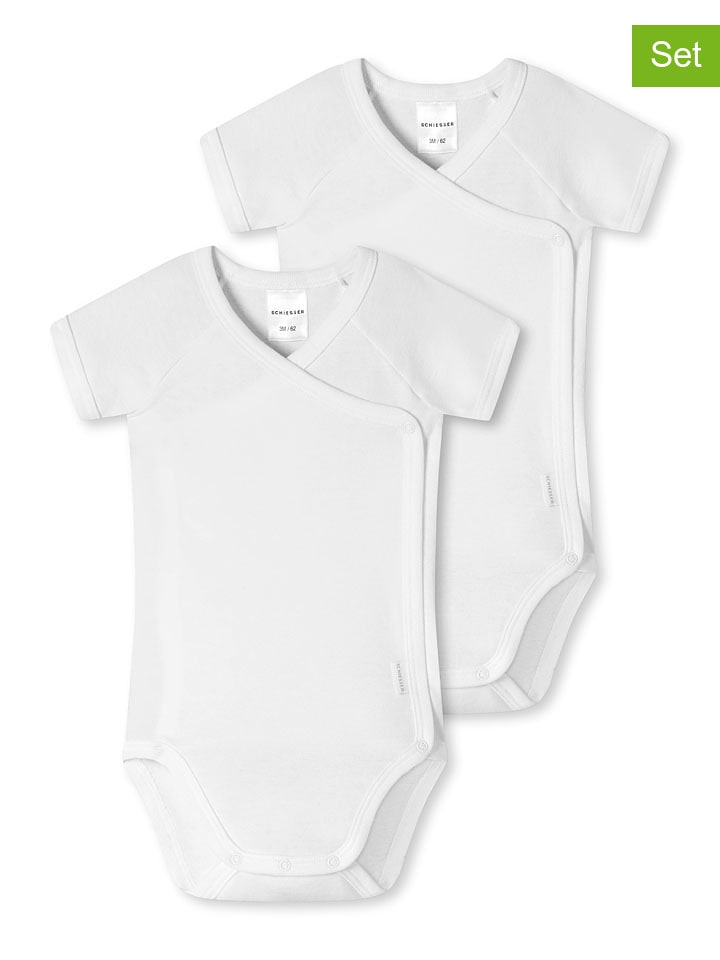 Schiesser Комплект из 2 боди белого цвета
Schiesser Комплект из 2 боди белого цвета