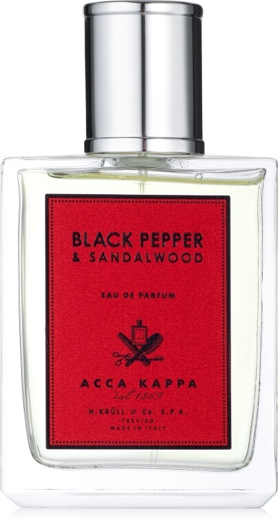 Парфюмерная вода Acca Kappa Black Pepper & Sandalwood
Парфюмерная вода Acca Kappa Black Pepper & Sandalwood